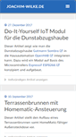 Mobile Screenshot of joachim-wilke.de