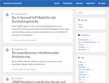 Tablet Screenshot of joachim-wilke.de
